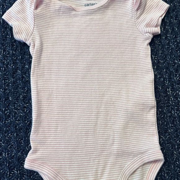 Carter’s & Huggies Baby Girl 9M Bodysuit Bundle (3pc) - Picture 2 of 9